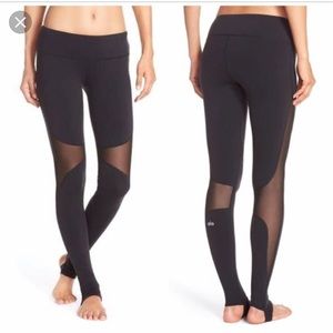 Alo Yoga Coast Mesh Stirrup Inset Legging